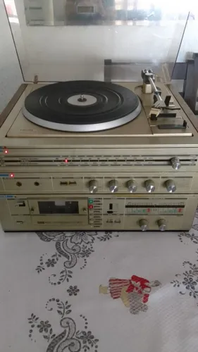 Toca Disco 3 em 1 Philips AH 949 Funcionando