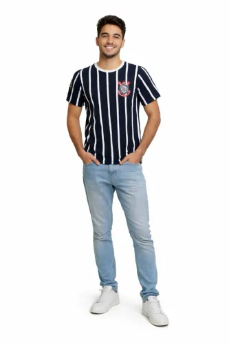 Camisa Corinthians Democracia 1982 Futebol tecido Elástico Tamanho GG Serve G