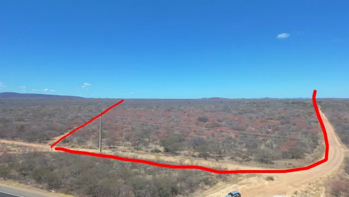 188 hectares a 10 minutos de Lagoa Grande na Beira da Br Plantar ou Lotear