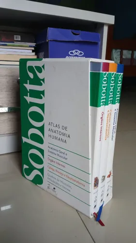 Atlas de Anatomia Humana - 3 Volumes