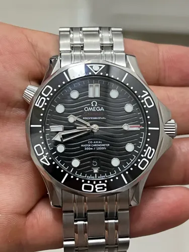 Relógio Omega Seamaster Diver 300m Automatico Preto 