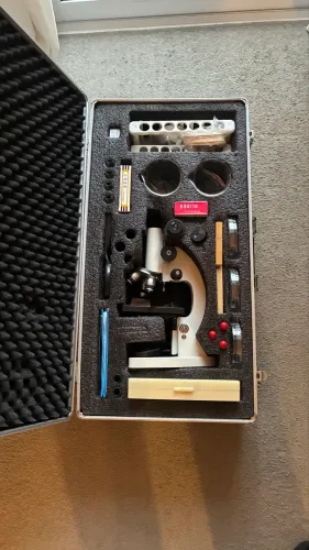 Kit Laboratório de Ciências Completo (Estilo Profissional) - Impecável!