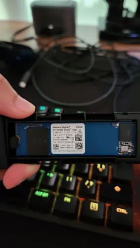 NVMe WD 512GB