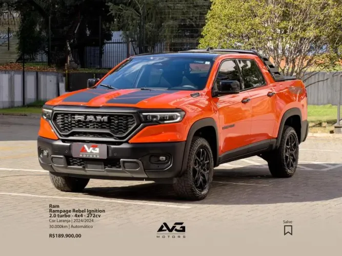 Ram Rampage Rebel Ignit. 2.0 TB CD 4X4 Aut. 2024