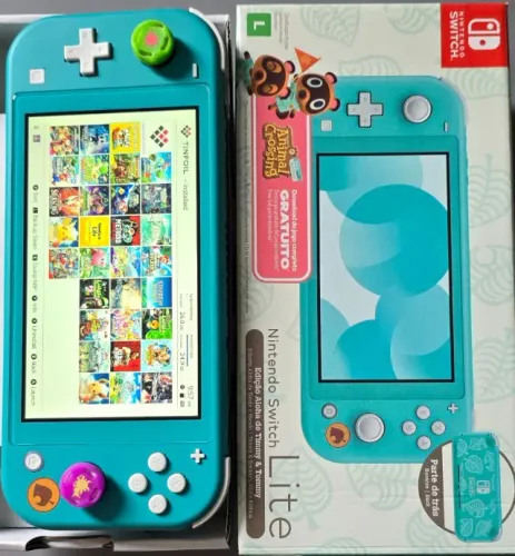Nintendo Switch Lite Animal Crossing- desbloqueado