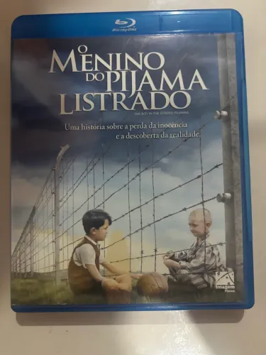 O menino do pijama listrado Blu ray raro