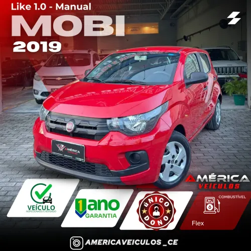 Fiat Mobi Like 1.0 Fire Flex 5P. 2019