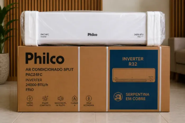 Ar-Condicionado Philco 24000 BTU Inverter ? Novo na Caixa | 220V