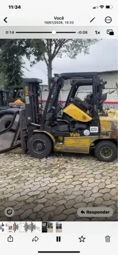 Empilhadeiras YALE 60MX 2019 GLP. 3 Ton