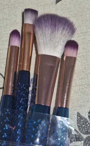 Kit pincéis sereia 4 peças
