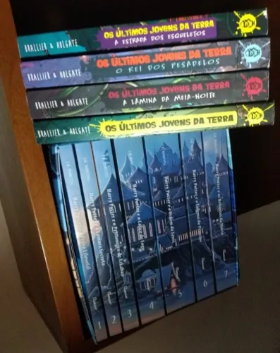 Coleção Harry Potter + 4 livros da coleção Os últimos jovens da Terra