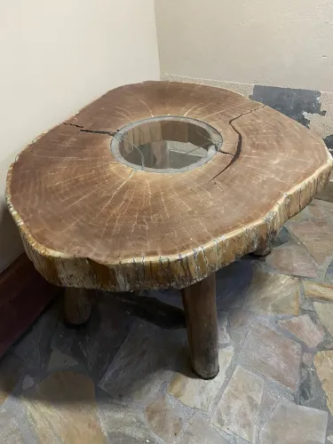 Mesa rústica