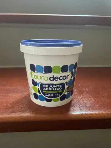 Rejunte Acrílico 1 kg na cor Preto