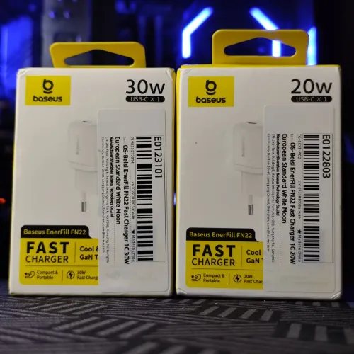 Fontes Baseus Turbo 20W 30W Original