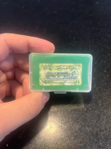 Pokémon leaf green- cartucho original em japonês