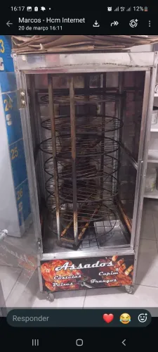 Máquina para Assar frango/carnes