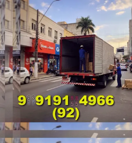 frete bau disponível para mudanças
