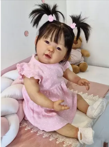 Bebê Reborn Kit Mei Lien Asiatica