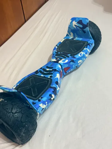 Hoverboard Infantil 6,5? Camuflado Azul | Pouquíssimo Uso | R$ 750