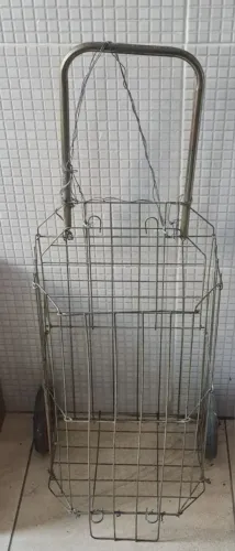 CARRINHO DE FEIRA PARA COMPRAS! MUITO BOM!!