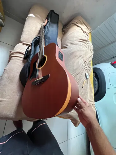 VIOLÃO CANHOTO ROZINI CUSTON RX340A FOLK MOGNO