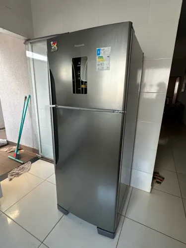 Geladeira Brastemp inox