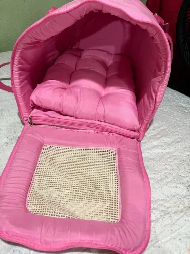 Bolsa de Transporte Pet - Conforto e Estilo em Cor-de-Rosa! ?