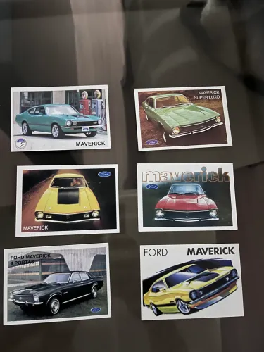 Coleção de Cards Antigos Maverick