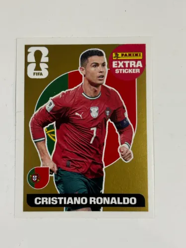 Cristiano Ronaldo Legend Ouro Figurinha Copa 2026