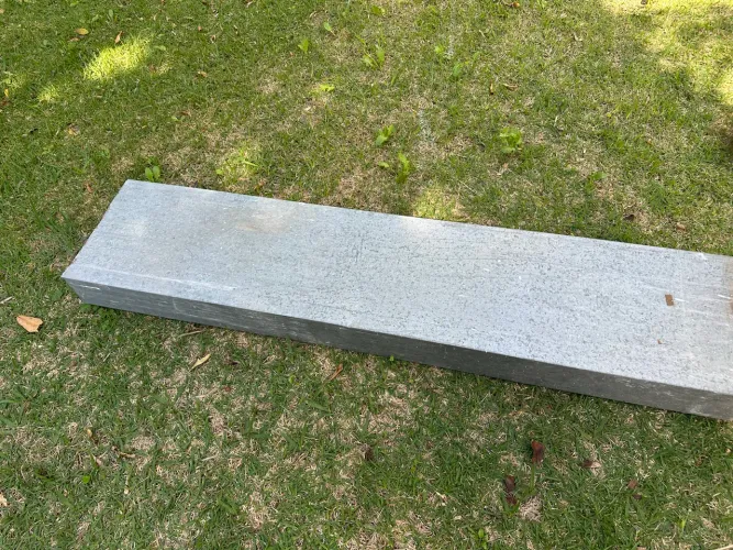 DUTO de ZINCO - retangular 1,40x0,11m