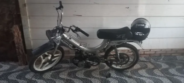 Mobilete 75cc prata 