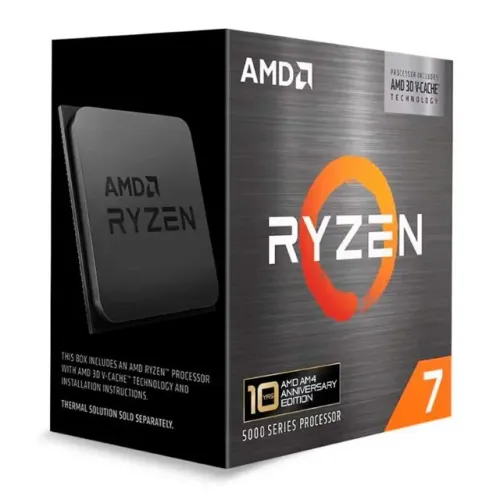 Processador AMD Ryzen 7 5800X3D, 8-Core, 16-Threads, 3.4GHz (4.5GHz Turbo), Cache 100MB, A