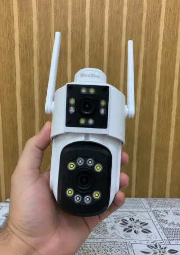 Câmera Segurança Externa Lente Dupla WIFI
