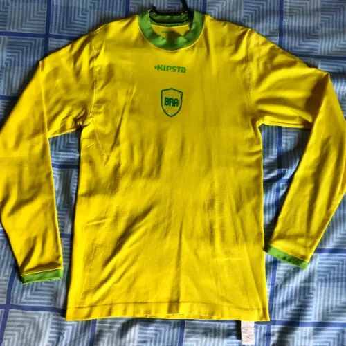 camisa kipsta brasil compressão rugby tamanho gg decathlon