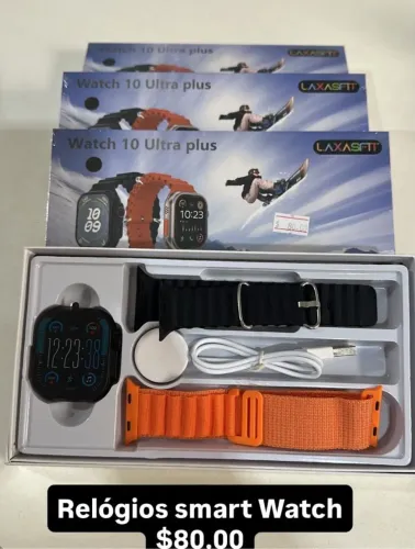 ? PROMOÇÃO - SMARTWATCH 10 ULTRA PLUS ? VAI NOTA FISCAL