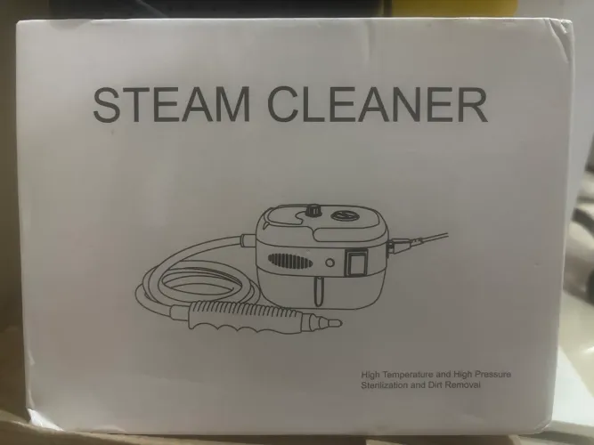 Limpador a vapor vermelho (Steam cleaner)