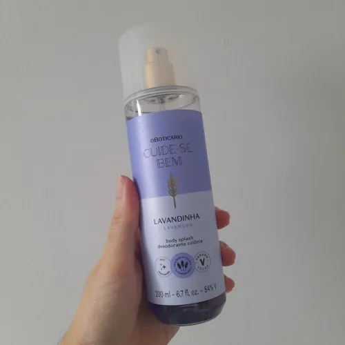 Body splash Cuide-se Bem Lavandinha