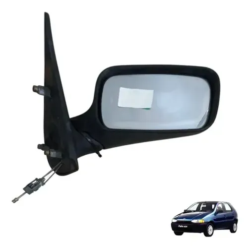 Retrovisor Manual Direito Fiat Palio 1996 2007 2 Portas