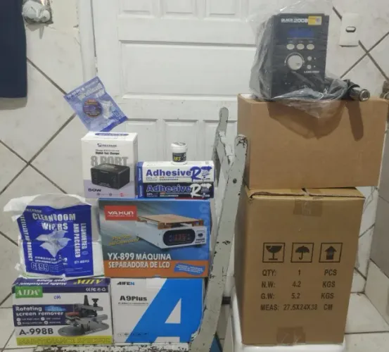 Kit Completo para Assistência Técnica de Celulares - Pronto para Trabalhar!