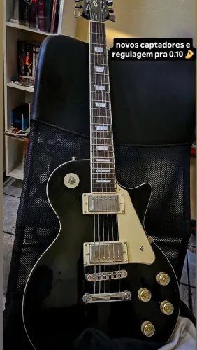 GUITARRA LES PAUL STRINBERG E PEDAL (SEMINOVA)