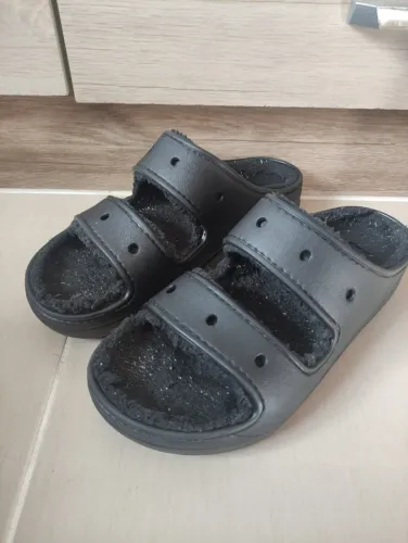 Crocs Cozzy Slide Black - m10