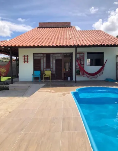 Linda casa com piscina em Paripueira por temporada 