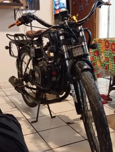 Bike motorizado 4 tempo tem nota