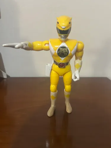 Power Rangers Mighty Morphin Amarela Bandai 