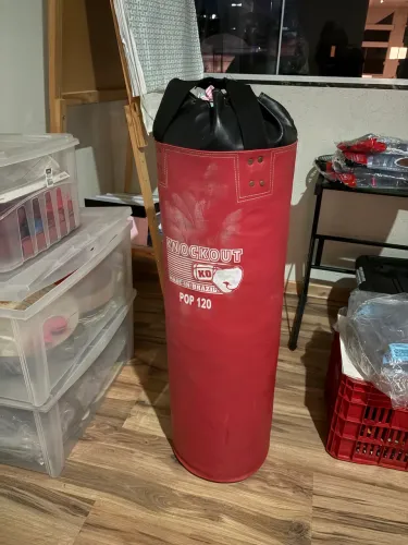 Saco de Pancadas Boxe Boxeador 120cm Knockout Usado