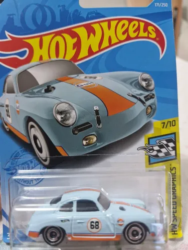 HOT WHEELS PORSCHE 356 OUTLAW - SPEED GRAPHICS 7/10