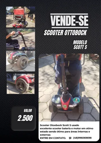 Scooter Ottobock usado