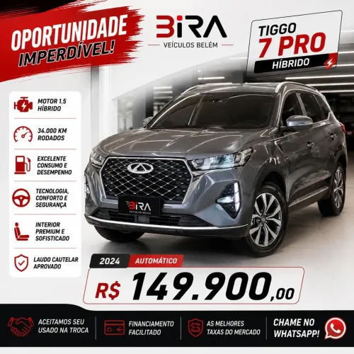 Chery Tiggo 7 Pro MAX Drive 1.5 TB (hibrido) 2024