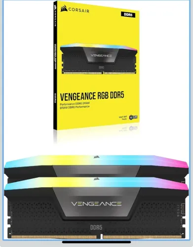 KIT DDR5 MEMÓRIA RAM CORSAIR ORIGINAL 2x16 5200hz