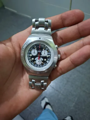 Swatch série prata
